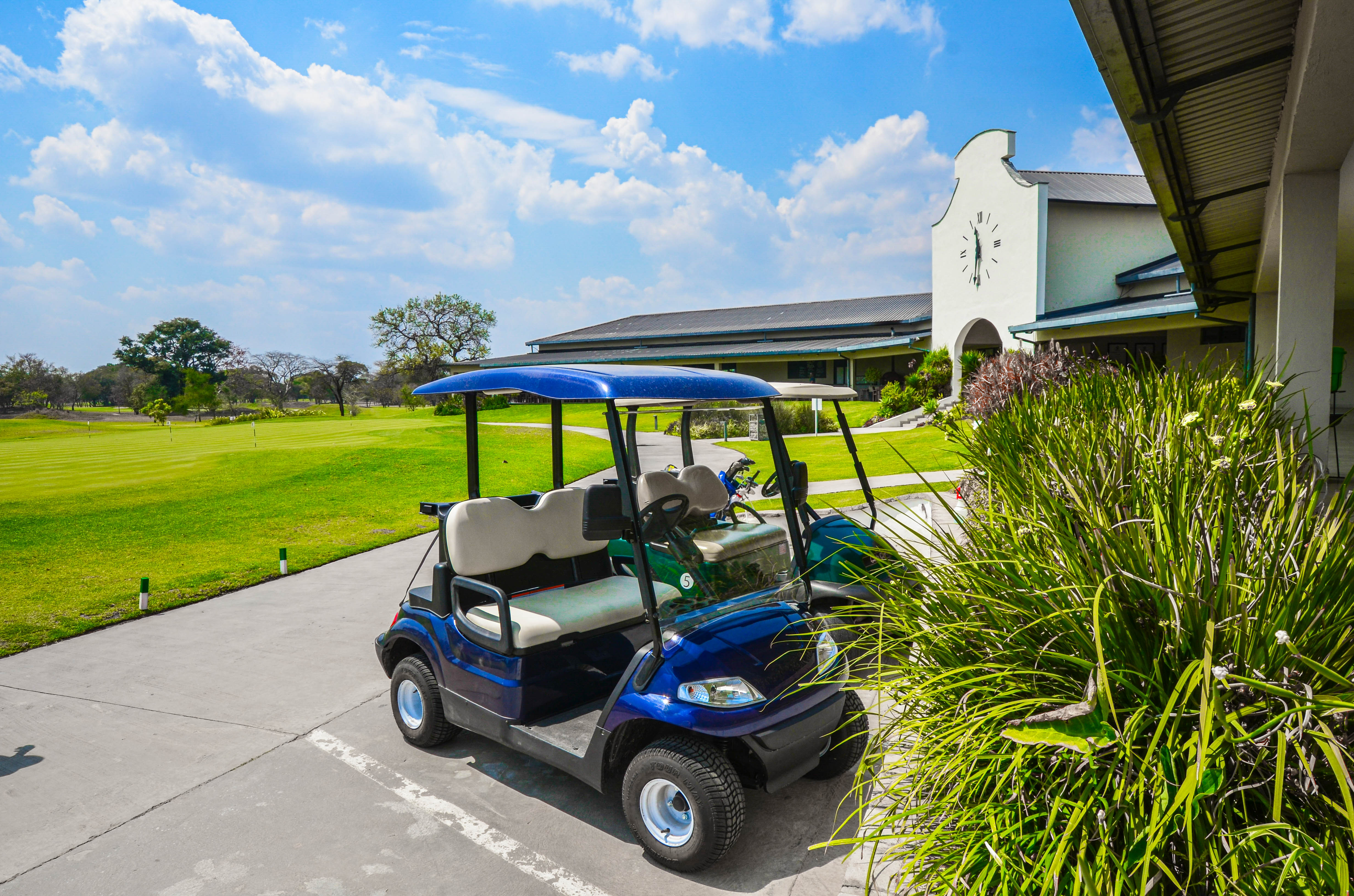 Golf Cart at Bonanza Golf Course