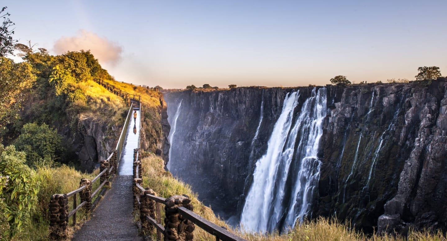 The Victoria Falls in Livingstone